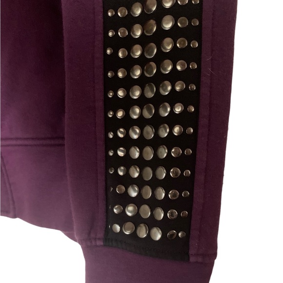 JUST CAVALLI Men's Cardigan jacket with embellished sleeves. Size Medium. - Picture 4 of 10